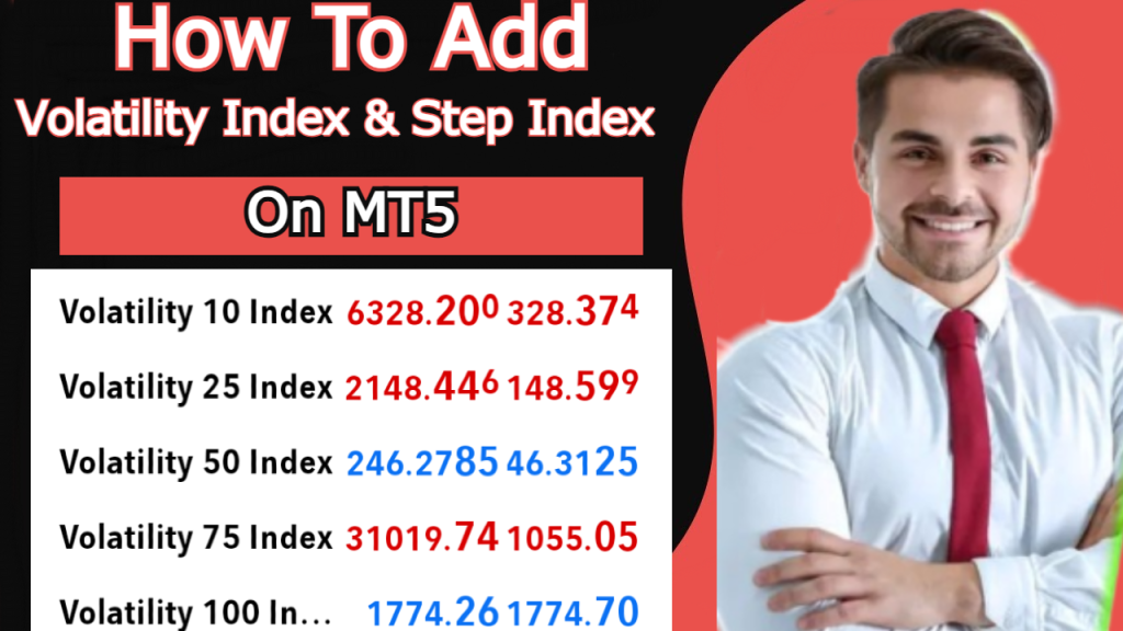 how to add synthetic indice to mt5