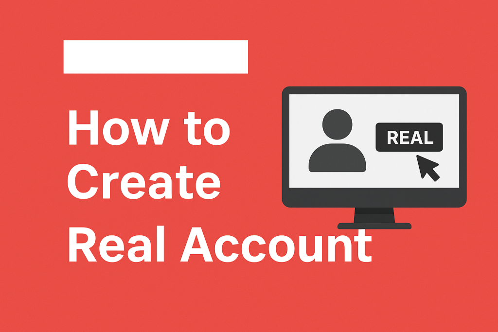How to create Deriv real account