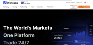 weltrade home page