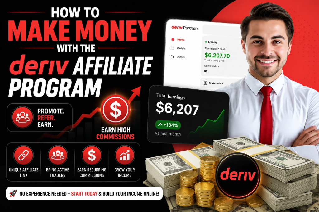 How to Make Money with the Deriv Affiliate Program